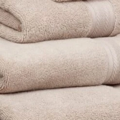 B&M Signature Zero Twist Bath Towel - Biscuit -Cheap Home Style Store 317226 317228 317231 317233 Signature Zero Twist biscuit towels 2 2
