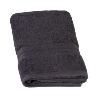 B&M Signature Zero Twist Bath Towel - Charcoal 1 B&M Signature Zero Twist Bath Towel - Charcoal