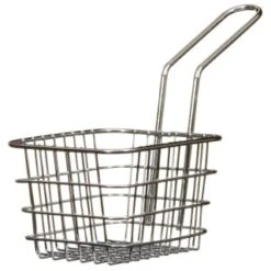 B&M Wire Serving Basket - Chrome -Cheap Home Style Store 319593 Wire Serving Basket 2
