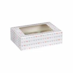 Betty Winters Cupcake Boxes 4pk 7 Betty Winters Cupcake Boxes 4pk -Cheap Home Style Store 320783 4pk cupcake boxes holds 6 pastel triangles 2