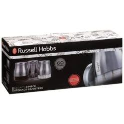 Russell Hobbs Legacy Tea - Coffee - Sugar Set 3pc -Cheap Home Style Store 324968 russell hobbs tea coffee sugar silver