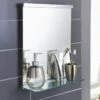 B&M Premium Bathroom Mirror With Shelf