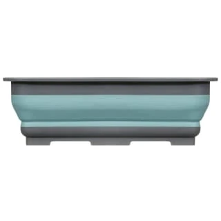 Addis Collapsible Washing Up Bowl - Aqua & Grey 3 Addis Collapsible Washing Up Bowl - Aqua & Grey - Image 3
