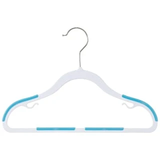 B&M Addis Children's Non-Slip Hangers 10pk - Multi Colour 3 B&M Addis Children's Non-Slip Hangers 10pk - Multi Colour - Image 3