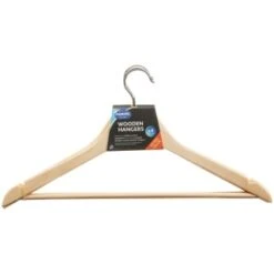 Addis Wooden Hangers 4pk -Cheap Home Style Store 333091 addis wooden hangers 4pk