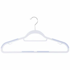 B&M Addis Non-Slip Hangers 6pk - Multi Colour -Cheap Home Style Store 333092 addis 6pk non slip hangers colour 5