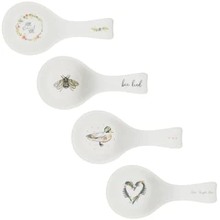 B&M Ceramic Spoon Rest 1 B&M Ceramic Spoon Rest