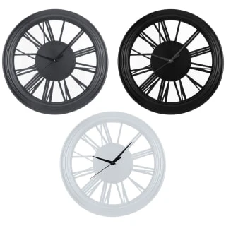 B&M Chicago Clock - White 2 B&M Chicago Clock - White - Image 2