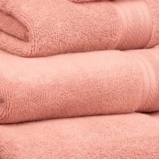 B&M Signature Zero Twist Bath Towel - Blush 2 B&M Signature Zero Twist Bath Towel - Blush - Image 2