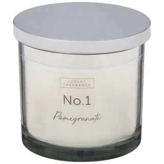B&M Pomegranate Scented Candle 1 B&M Pomegranate Scented Candle