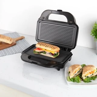 Tower 3-in-1 Deep Fill Snack Maker - Silver 2 Tower 3-in-1 Deep Fill Snack Maker - Silver - Image 2