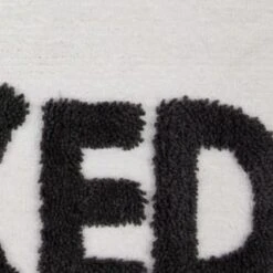 Get Naked Tufted Bath Mat - White 5 Get Naked Tufted Bath Mat - White -Cheap Home Style Store 351414 urban tropics slogan tufted bathmat get naked 2