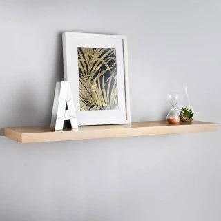Lokken Floating Shelf 100cm - Oak 1 Lokken Floating Shelf 100cm - Oak