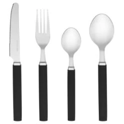 B&M Cutlery Set With Caddy 16pc - Black 5 B&M Cutlery Set With Caddy 16pc - Black -Cheap Home Style Store 357347 16pc cutlery set with caddy black