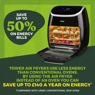 Tower 5-in-1 Air Fryer Oven 11L 17 Tower 5-in-1 Air Fryer Oven 11L - Image 17