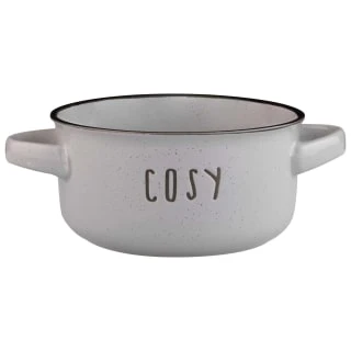 B&M Soup Bowl With Handles 4 B&M Soup Bowl With Handles - Image 4