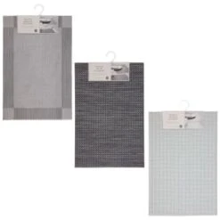 B&M Metallic Woven Placemats - Charcoal 4pk 11 B&M Metallic Woven Placemats - Charcoal 4pk -Cheap Home Style Store 363876 363869 380285 4pk silver metallic woven main 2