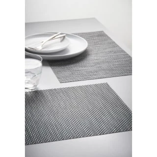B&M Metallic Woven Placemats - Charcoal 4pk 1 B&M Metallic Woven Placemats - Charcoal 4pk