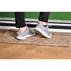 B&M Extra Large Antibacterial Doormat - Brown -Cheap Home Style Store 366004 366006 anti bac magic clean mat 2 1