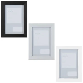 B&M Block Photo Frame 4 X 6" 2pk - Grey 4 B&M Block Photo Frame 4 X 6" 2pk - Grey - Image 4