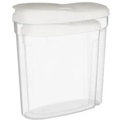 B&M Cereal Storage Container Set 2pk - White -Cheap Home Style Store 368613 cereal storage set 2 pk white 2