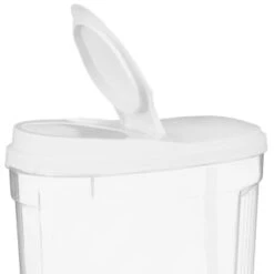 B&M Cereal Storage Container Set 2pk - White -Cheap Home Style Store 368613 cereal storage set 2 pk white 4