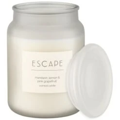 B&M Large Spa Scented Candle - White - Escape 6 B&M Large Spa Scented Candle - White - Escape -Cheap Home Style Store 368691 large spa candle escape 3