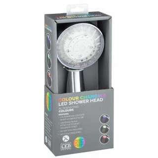 B&M Colour Changing LED Shower Head 1 B&M Colour Changing LED Shower Head