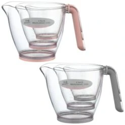 B&M Kitchen Measuring Jugs 3pk - Grey 11 B&M Kitchen Measuring Jugs 3pk - Grey -Cheap Home Style Store 369447 3pk measuring jugs group