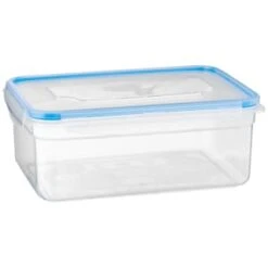 B&M Clip Top Food Containers 4pk - Blue 12 B&M Clip Top Food Containers 4pk - Blue -Cheap Home Style Store 369681 4pk clip top food containers blue 2
