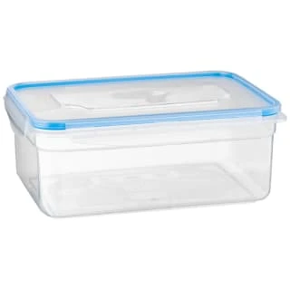 B&M Clip Top Food Containers 4pk - Blue 6 B&M Clip Top Food Containers 4pk - Blue - Image 6