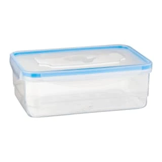 B&M Clip Top Food Containers 4pk - Blue 5 B&M Clip Top Food Containers 4pk - Blue - Image 5
