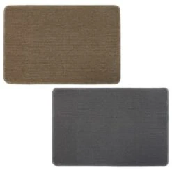 B&M Loop Washable Doormat 50 X 75cm - Grey 5 B&M Loop Washable Doormat 50 X 75cm - Grey -Cheap Home Style Store 370206 loop washable doormat 50x75cm natural 1