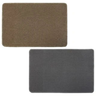 B&M Loop Washable Doormat 50 X 75cm - Grey 3 B&M Loop Washable Doormat 50 X 75cm - Grey - Image 3