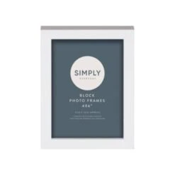 Simply Everyday 4 X 6" Block Frames 3pk - White 5 Simply Everyday 4 X 6" Block Frames 3pk - White -Cheap Home Style Store 370283 3pk simply everyday block frames 4x6 white 3