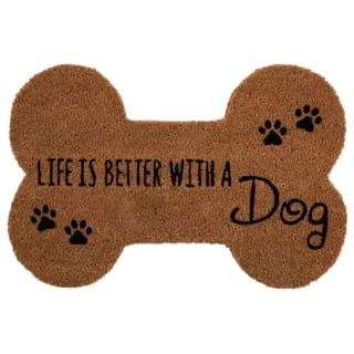 B&M Dog Bone Shaped Doormat 1 B&M Dog Bone Shaped Doormat