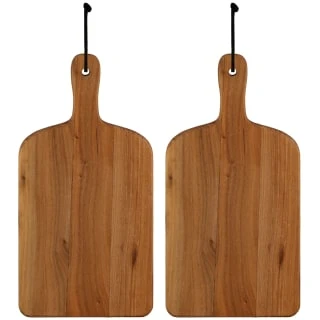 B&M Mini Acacia Wood Serve Boards 2pk 4 B&M Mini Acacia Wood Serve Boards 2pk - Image 4