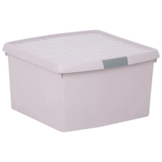 B&M Waffle Clip Box 25.5L - Blush 2 B&M Waffle Clip Box 25.5L - Blush - Image 2