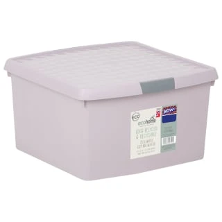B&M Waffle Clip Box 25.5L - Blush 1 B&M Waffle Clip Box 25.5L - Blush