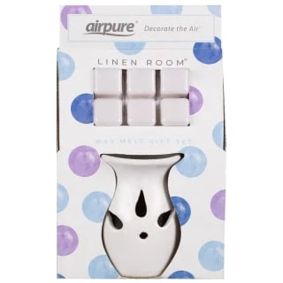 Airpure Wax Melt Gift Set - Linen Room 1 Airpure Wax Melt Gift Set - Linen Room
