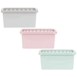 B&M Storage Box With Lid 11L - Sage 9 B&M Storage Box With Lid 11L - Sage -Cheap Home Style Store 377031 377033 377036 11l storage box group