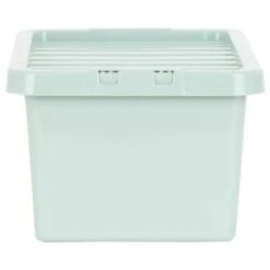 B&M Storage Box With Lid 11L - Sage 7 B&M Storage Box With Lid 11L - Sage -Cheap Home Style Store 377036 11l storage box sage 2