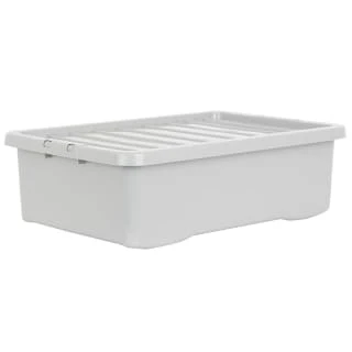 B&M Under Bed Storage Box 32L - Grey 1 B&M Under Bed Storage Box 32L - Grey