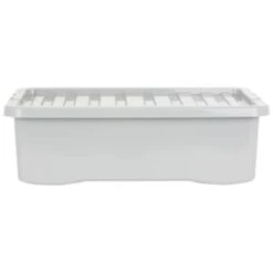 B&M Under Bed Storage Box 32L - Grey 7 B&M Under Bed Storage Box 32L - Grey -Cheap Home Style Store 377037 under bed storage box 32l grey 4