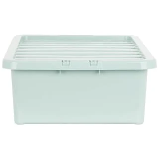 B&M Under Bed Storage Box 32L - Sage 4 B&M Under Bed Storage Box 32L - Sage - Image 4
