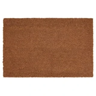 B&M Plain Coir Doormat 1 B&M Plain Coir Doormat