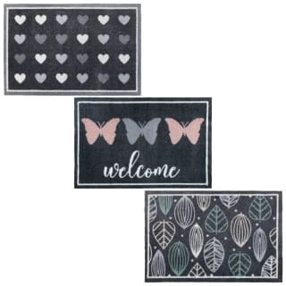 B&M Eco Flex Doormat - Hearts 2 B&M Eco Flex Doormat - Hearts - Image 2