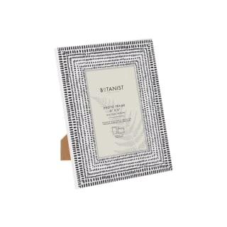 B&M Spotty Photo Frame 4 X 6" - Black & White 1 B&M Spotty Photo Frame 4 X 6" - Black & White