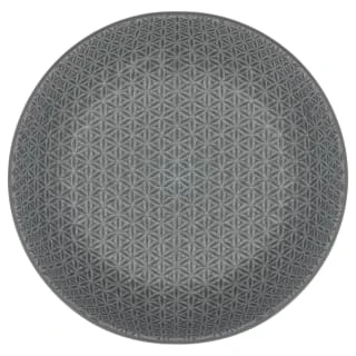 B&M Geo Embossed Pasta Bowl 2 B&M Geo Embossed Pasta Bowl - Image 2