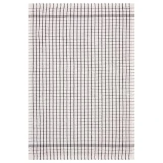 B&M Grey Check Tea Towels 3pk 4 B&M Grey Check Tea Towels 3pk - Image 4